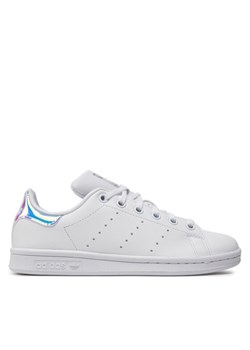 Sneakersy adidas Stan Smith J FX7521 Biały ze sklepu eobuwie.pl w kategorii Buty sportowe dziecięce - zdjęcie 181308057