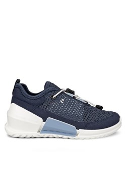 Sneakersy ECCO 71177360918 Granatowy ze sklepu eobuwie.pl w kategorii Buty sportowe dziecięce - zdjęcie 181308096