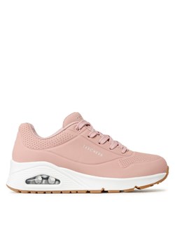 Sneakersy Skechers Uno Stand On Air 73690/BLSH Różowy ze sklepu eobuwie.pl w kategorii Buty sportowe damskie - zdjęcie 181308155