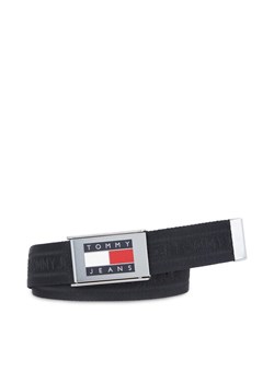 Pasek Męski Tommy Jeans Tjm Heritage Webbing 3.5 AM0AM12342 Czarny ze sklepu eobuwie.pl w kategorii Paski męskie - zdjęcie 181308465