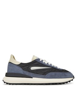 Sneakersy D.A.T.E. Athleta M421-AT-NY Czarny ze sklepu eobuwie.pl w kategorii Buty sportowe męskie - zdjęcie 181308747
