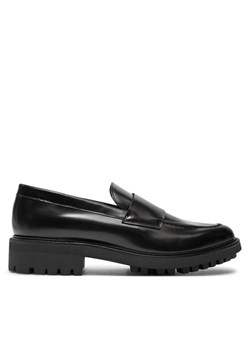 Loafersy Calvin Klein Moccasin W/ Band HM0HM01833 Czarny ze sklepu eobuwie.pl w kategorii Półbuty męskie - zdjęcie 181308945