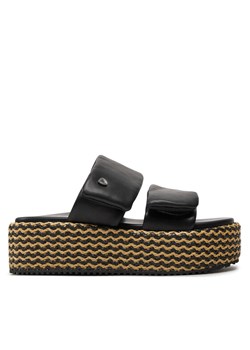 Espadryle Blauer S4OPAL02/RAF Czarny ze sklepu eobuwie.pl w kategorii Klapki damskie - zdjęcie 181308957
