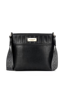 Torebka Monnari BAGIMP0-24Z-BAG6260-K020D000-R00 Czarny ze sklepu eobuwie.pl w kategorii Listonoszki - zdjęcie 181308989