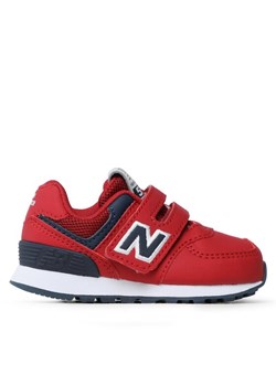 Sneakersy New Balance IV574CR1 Czerwony ze sklepu eobuwie.pl w kategorii Buty sportowe dziecięce - zdjęcie 181309087