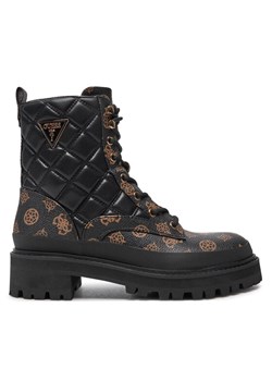 Botki Guess Badae2 FLFBD2 FAL10 Czarny ze sklepu eobuwie.pl w kategorii Botki - zdjęcie 181309136