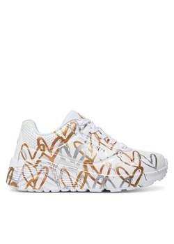 Sneakersy Skechers Uno Lite-Metallic Love 314067L/WTGD Biały ze sklepu eobuwie.pl w kategorii Buty sportowe dziecięce - zdjęcie 181309237