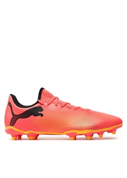 Buty do piłki nożnej Puma Future 7 Play Fg/Ag 107723-03 Różowy ze sklepu eobuwie.pl w kategorii Buty sportowe męskie - zdjęcie 181309279