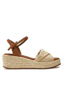 Espadryle Gioseppo Coos 71132-P Beżowy ze sklepu eobuwie.pl w kategorii Sandały damskie - zdjęcie 181309369