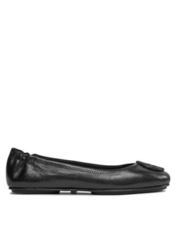 Baleriny Tory Burch Minnie Travel Ballet Pave 155637 Czarny ze sklepu eobuwie.pl w kategorii Balerinki - zdjęcie 181309545
