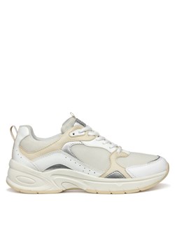 Sneakersy Geox D Zarvia D55YLA 01454 C1Z1S Biały ze sklepu eobuwie.pl w kategorii Buty sportowe damskie - zdjęcie 181309585