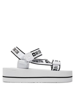 Sandały Big Star Shoes NN274A526 Biały ze sklepu eobuwie.pl w kategorii Sandały damskie - zdjęcie 181309719