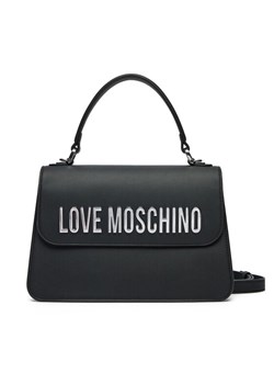 Torebka LOVE MOSCHINO JC4032PP1MKD000B Czarny ze sklepu eobuwie.pl w kategorii Kuferki - zdjęcie 181309767