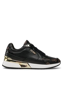 Sneakersy Guess Moxea FL5MOX FAL12 Czarny ze sklepu eobuwie.pl w kategorii Buty sportowe damskie - zdjęcie 181309816