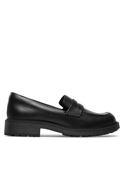 Lordsy Clarks Orinoco 2 Penny 261747864 Czarny ze sklepu eobuwie.pl w kategorii Półbuty damskie - zdjęcie 181309919