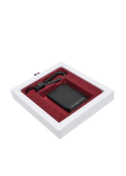 Zestaw upominkowy Tommy Hilfiger Th Saffiano Metal AM0AM13127 Czarny ze sklepu eobuwie.pl w kategorii Breloki - zdjęcie 181309955