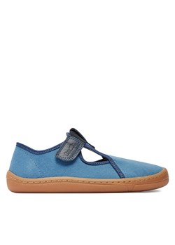 Tenisówki Froddo Barefoot Canvas T G1700380-1 D Niebieski ze sklepu eobuwie.pl w kategorii Półbuty dziecięce - zdjęcie 181310016