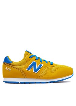 Sneakersy New Balance YC373AJ2 Żółty ze sklepu eobuwie.pl w kategorii Buty sportowe dziecięce - zdjęcie 181310048