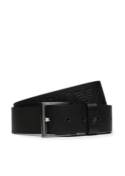 Pasek Męski Emporio Armani Y4S545 Y232J 80001 Czarny ze sklepu eobuwie.pl w kategorii Paski męskie - zdjęcie 181310088