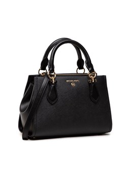 Torebka MICHAEL Michael Kors Marilyn 32S2G6AC1L Czarny ze sklepu eobuwie.pl w kategorii Kuferki - zdjęcie 181310388