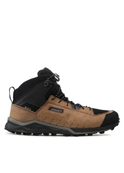 Trekkingi Crispi Attiva Mid Gtx GORE TEX LW23204500 Brązowy ze sklepu eobuwie.pl w kategorii Buty trekkingowe męskie - zdjęcie 181310589