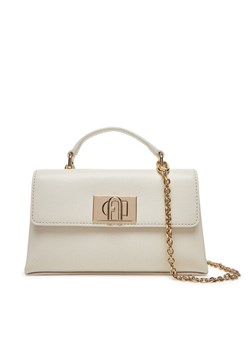 Torebka Furla 1927 WE00423 ARE000 PNN00 Écru ze sklepu eobuwie.pl w kategorii Kopertówki - zdjęcie 181310708
