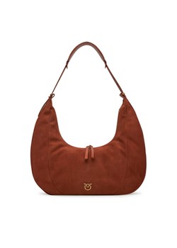 Torebka PINKO Slouchy Hobo Big PE 25 PLTT 104295 A29N Brązowy ze sklepu eobuwie.pl w kategorii Torebki damskie - zdjęcie 181310835