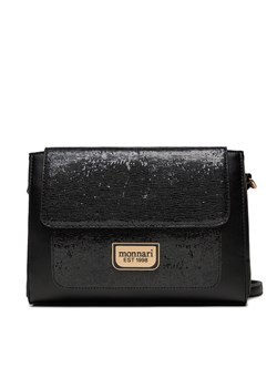 Torebka Monnari TORIMP0-24W-BAG1890-K020D000-R00 Czarny ze sklepu eobuwie.pl w kategorii Listonoszki - zdjęcie 181310876