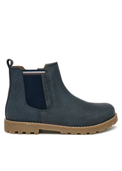 Trzewiki Tommy Hilfiger T1X5-33700-0124 S Granatowy ze sklepu eobuwie.pl w kategorii Buty zimowe dziecięce - zdjęcie 181310887
