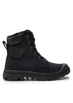 Trapery Palladium Pampa Sport Cuff Wps 72992-010-M Czarny ze sklepu eobuwie.pl w kategorii Buty zimowe męskie - zdjęcie 181310917