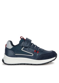 Sneakersy Geox J Briezee Boy J36GMA 054FU C4244 M Granatowy - id: 0000302500147 - marki Geox - 181310995 Sneakersy Geox J Briezee Boy J36GMA 054FU C4244 M Granatowy ze sklepu eobuwie.pl w kategorii Buty sportowe dziecięce - zdjęcie 181310995