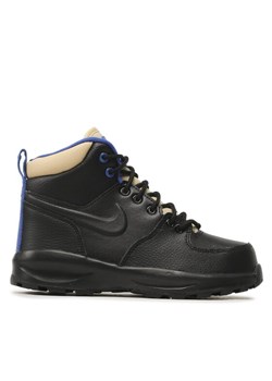 Sneakersy Nike Manoa Ltr (Gs) BQ5372 003 Czarny ze sklepu eobuwie.pl w kategorii Buty zimowe dziecięce - zdjęcie 181311195
