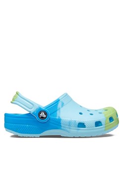 Klapki Crocs Classic Ombre Clog T 208287 Błękitny ze sklepu eobuwie.pl w kategorii Klapki dziecięce - zdjęcie 181311295