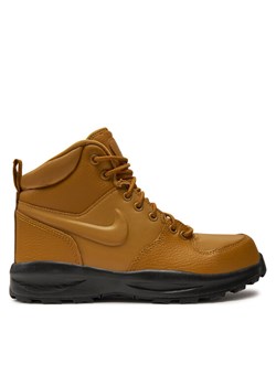 Sneakersy Nike Manoa Ltr (Gs) BQ5372 700 Brązowy ze sklepu eobuwie.pl w kategorii Buty zimowe dziecięce - zdjęcie 181311378