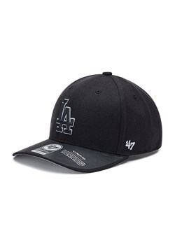 Czapka z daszkiem 47 Brand Mlb Los Angeles Dodgers Cold Zone B-CLZOE12WBP-BKB Czarny ze sklepu eobuwie.pl w kategorii Czapki z daszkiem damskie - zdjęcie 181311447