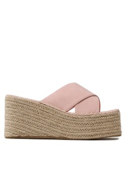 Espadryle DeeZee Q8745-6 Różowy ze sklepu eobuwie.pl w kategorii Klapki damskie - zdjęcie 181311467