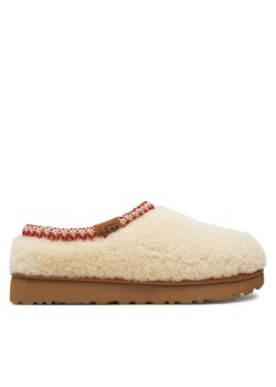 Kapcie Ugg W M Tasman Maxi 1158356 Écru ze sklepu eobuwie.pl w kategorii Kapcie damskie - zdjęcie 181311499