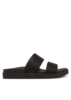 Klapki Calvin Klein Flat Slide Jacq HW0HW02487 Czarny ze sklepu eobuwie.pl w kategorii Klapki damskie - zdjęcie 181311779