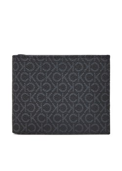 Portfel męski Calvin Klein Classic Mono Bifold 5Cc W/Coin K50K512845 Czarny ze sklepu eobuwie.pl w kategorii Portfele męskie - zdjęcie 181311938