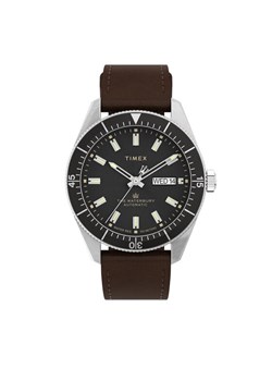 Zegarek Timex Waterbury TW2V24800 Brązowy ze sklepu eobuwie.pl w kategorii Zegarki - zdjęcie 181312046