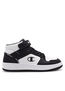 Sneakersy Champion REBOUND 2.0 MID B GS S32413-WW006. Czarny ze sklepu eobuwie.pl w kategorii Buty sportowe dziecięce - zdjęcie 181312066