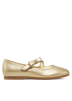 Baleriny Calvin Klein Jeans Ballerina V4A3-83042-1322 M Złoty ze sklepu eobuwie.pl w kategorii Balerinki dziecięce - zdjęcie 181312117