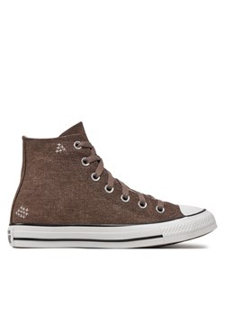 Trampki Converse Chuck Taylor All Star Boro Stitch A08576C Brązowy ze sklepu eobuwie.pl w kategorii Trampki damskie - zdjęcie 181312128