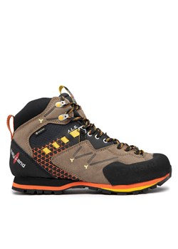 Trekkingi Kayland Vitrik Mid Gtx GORE-TEX 018022205 Brązowy ze sklepu eobuwie.pl w kategorii Buty trekkingowe męskie - zdjęcie 181312155