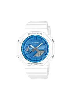 Zegarek G-Shock Sparkle of Winter GA-2100WS-7AER Biały ze sklepu eobuwie.pl w kategorii Zegarki - zdjęcie 181312256