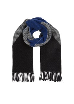 Szalik Tommy Hilfiger Th Evening Fluffy Scarf AW0AW15354 Czarny ze sklepu eobuwie.pl w kategorii Szaliki męskie - zdjęcie 181312315