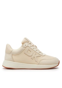 Sneakersy DKNY K1472129 Beżowy ze sklepu eobuwie.pl w kategorii Buty sportowe damskie - zdjęcie 181312347