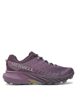Buty na siłownię Merrell Agility Peak 5 Xtr J068276 Fioletowy ze sklepu eobuwie.pl w kategorii Buty sportowe męskie - zdjęcie 181312359