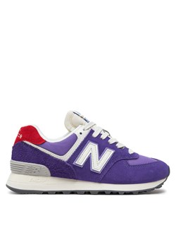 Sneakersy New Balance WL574YE2 Fioletowy ze sklepu eobuwie.pl w kategorii Buty sportowe damskie - zdjęcie 181312489