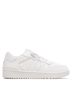 Sneakersy Geox J Washiba Girl J36HXD 054FU C1000 S Biały ze sklepu eobuwie.pl w kategorii Buty sportowe dziecięce - zdjęcie 181312506